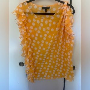 Lane Bryant polka dot top